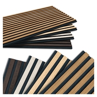 Panneaux acoustiques 3D en bois de haute qualité pour hall, modernes et écologiques, insonorisation 0.9 NRC, vente en gros usine