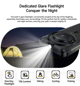 Ulefone RugKing Android 15 4G Rugged Cell Phone 9600mAh 12GB+512GB 50MP Rear <b>Camera</b> 5.99" Shockproof Waterproof CDMA - Product Image 2