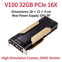 Tarjeta Gráfica Tesla P100 de 16GB GDDR5 PCIe 16X, GPU para Computación de IA para Estaciones de Trabajo, Tesla V100, Tesla P100, Tesla T4, Tesla P4, Tesla P40