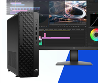 Ordinateur de bureau HPr Pro Desk 2 SFF G1i, processeur Intel Core i5/i7/i9 de 12e génération, 8 Go/16 Go de RAM, SSD 256 Go/512 Go en option, écran 21,5 pouces/23,8 pouces/27 pouces, PC de bureau