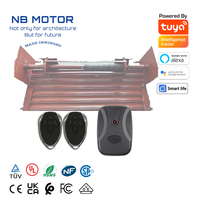 NB MOTOR Diseño italiano 360H Motor central con control remoto Incluye accesorios para puerta de garaje con persiana enrollable