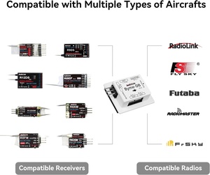 Controlador de Vuelo Radiolink Byme-DB con Giroscopio Integrado para Aviones de Ala Delta, Microaviones de Ala Fija, Aviones de Papel, <span class=keywords><strong>J10</strong></span>, SU27, F22 - Product Image 4