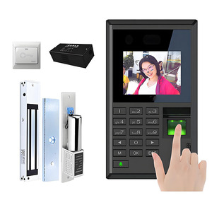 Máquina de control de acceso de asistencia integrada 1500-Huella digital 500-Face 100K-Record Pantalla de 2,8 "Producto de control de acceso biométrico - Product Image 2