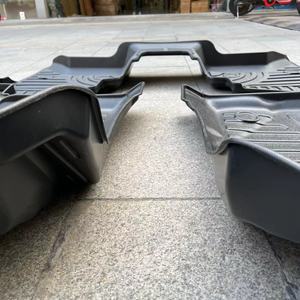 Tapis de sol imperméables pour pick-up, tapis de voiture <span class=keywords><strong>3D</strong></span> en TPE, tapis de sol pour Hilux Revo Vigo Ranger DMAX - Product Image 6