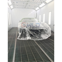 Atelier de peinture à base d'eau, cabine de peinture pour voiture, 300 w WLD8300