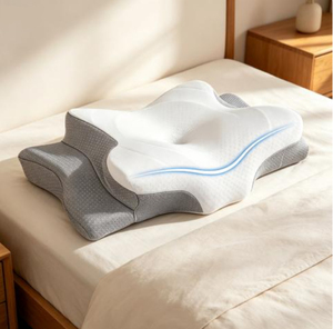 <span class=keywords><strong>Almohada</strong></span> Ergonómica de Espuma Viscoelástica Refrigerante, 15 °   <span class=keywords><strong>Almohada</strong></span> de Soporte Cervical Contorneada para Alivio del Dolor y Sueño Fresco Durante Toda la Noche, Compatible con OEM - Product Image 6