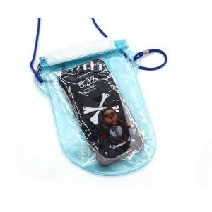 Étui étanche personnalisé en PVC pour téléphone portable avec cordon, vente en gros - Product Image 3