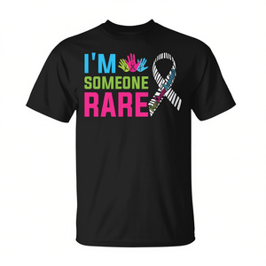 T-shirt I'm Someone Rare Unisex per Adulti - Giornata di Consapevolezza sulle Malattie Rare 2025 - Girocollo a Maniche Corte con Stampa Digitale - Product Image 5