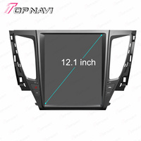 Vídeo del coche Android cámaras traseras viewdvd Player Para Mitsubishi Pajero Sport 2016 2017 2018 2019 GPS pantalla táctil del coche