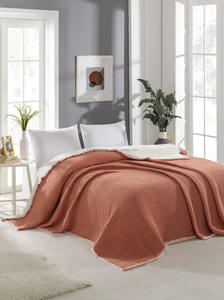 ผ้าห่มผ้ามัสลิน100% ผ้าฝ้ายหนา160x220ซม. 62x86นิ้วผ้าห่มคอตตอน - Product Image 4