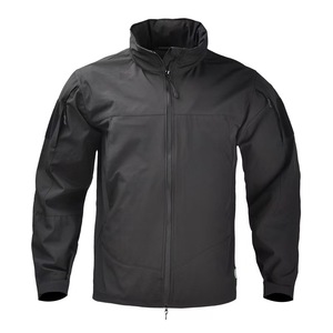 Chaqueta ligera para exteriores para hombres, adecuada para desplazamientos, informal, táctica, con capucha, impermeable a prueba de viento, chaqueta deportiva - Product Image 3