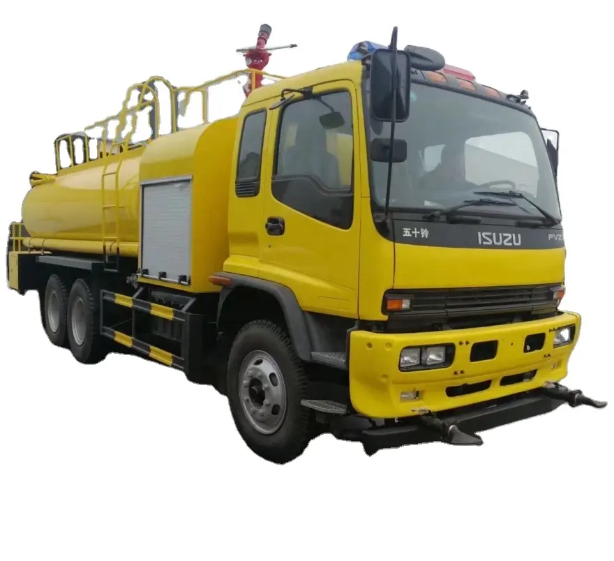 Ventes d'usine ISUZU 12000L camion de secours de pompier 12000 litres moteur de secours d'incendie d'eau