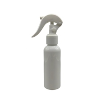 Vente en gros de flacons pulvérisateurs fins à gâchette pour salon de coiffure, en PET blanc et noir, 200 ml, 250 ml, 300 ml