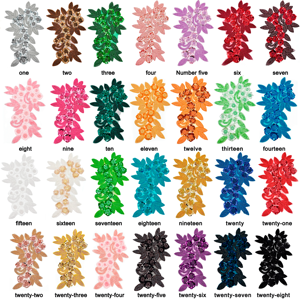 Bán buôn Nail Bead <span class=keywords><strong>sequin</strong></span> ba chiều hoa ren hiệu suất ăn mặc hoa Sticker ngọc trai đính vạt áo đính - Product Image 4