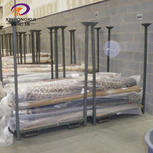 מדפי אחסון סלקטיביים מפלדה פחמנית עמידה בפני חלודה, עם מחיצות סל תיל ניתנות להסרה, במכירה ישירה מהמפעל - Product Image 3