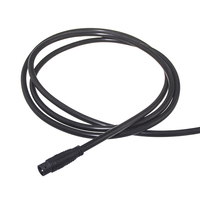 Connecteur de câble circulaire étanche M8 en PVC 3A, mâle-femelle, surmoulé, pour éclairage paysager LED multicolore