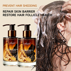 Shampoo <span class=keywords><strong>anti</strong></span>-<span class=keywords><strong>chute</strong></span> de cheveux personnalisé, 4 extraits de plantes, ginseng, gingembre, polygonum multiflorum - Product Image 4