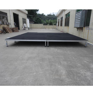 Scène modulaire portable en aluminium réglable en hauteur pour événements religieux avec montage facile - Product Image 5