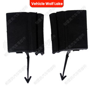 Cubierta de gancho de remolque delantero para vehículo Wolf Lake, para Vw Touareg 2003 2006, plástico ABS, lado izquierdo y derecho - Product Image 2