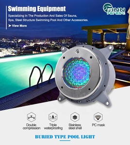 Projecteur LED RVB Fenlin Plu-017c pour <span class=keywords><strong>piscine</strong></span>, étanche IP68, en <span class=keywords><strong>acier</strong></span> inoxydable, certifié CE, 12V, ultra durable, pour piscines, fabriqué en Chine - Product Image 6