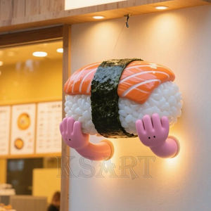 Sushi créatif-Personnalisation de la sculpture de sushi en forme de porte-<span class=keywords><strong>Magasin</strong></span> de restaurant japonais-Installations de prise de photos et d'affichage - Product Image 4