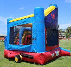 Spiderman inflable <span class=keywords><strong>castillo</strong></span> hinchable tobogán divertido juego de <span class=keywords><strong>castillo</strong></span> hinchable con tobogán Combo Alquiler de fiesta - Product Image 5