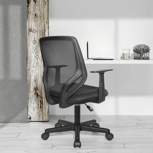 Hiện đại điều chỉnh ghế văn phòng bán buôn xoay trở lại với New tay vịn nâng phong cách khách truy cập ghế trong lưới vải thiết kế với bọt - Product Image 4