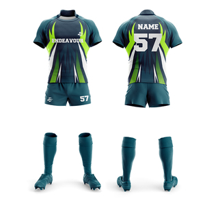 Personnalisable Fit Factory Direct Selling Rugby Jersey Durable de nouveau matériau Offre Spéciale Rugby Wear pour la compétence - Product Image 4