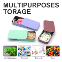 Échantillons Gratuits – Boîtes Métalliques Rectangulaires Coulissantes pour Bonbons et Mini-Menthes – Boîte Coulissante Personnalisée