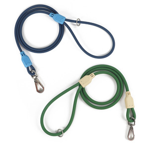 Laisse personnalisée en PVC pour animaux de compagnie, couleur unie, imperméable, légère, non irritante, pour chiens et chats, utilisation en extérieur - Product Image 1