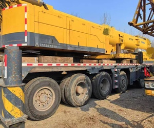 XCM 110t Used Truck Crane Used Condition XCM QY110k 110 Tons Used All Terrain Crane QY100K-II QY130K-II Xct100 Xct80L6 Mobile - Product Image 3