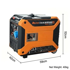 Générateur ultra silencieux de 6,5 kW, générateur portable de 6500 W, générateur à essence, centrale électrique à essence pour le camping, la maison et la sauvegarde d'énergie - Product Image 3