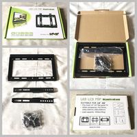 Oferta Zeno: Soporte de Pared para TV, Fijo, Inclinable, para Pantallas LED/LCD de 14 a 43 Pulgadas, VESA 200x200, Bases Fijas para TV