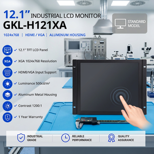 Monitor Industrial de Montaje en Panel de Primera Calidad, Monitor VGA con Relación de Aspecto 4:3 y Soportes de Montaje en Panel - Product Image 1