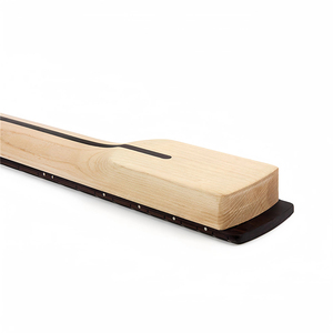 Mástil de guitarra ST de arce tostado de 22 trastes y radio de 9.5 pulgadas para zurdos con diapasón de palisandro en acabado satinado - Product Image 5