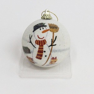 ลูกบอลคริสต์มาสโฟมพิมพ์ลายคุณภาพสูงขายส่ง - Product Image 3