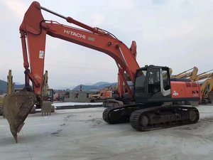 Mini excavadora de orugas Hitachi 2. 5m3 usada, capacidad de 35 toneladas, funcionamiento Isuzu para motor de núcleo de Motor PLC de engranaje de bomba Kubota - Product Image 4