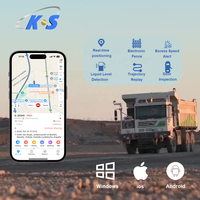 Traqueur GPS intelligent pour véhicule avec surveillance du niveau de carburant Capteur de température Détection du poids et système de gestion de flotte en temps réel