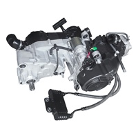 161QMK Gy6-180/200Cc Nouveau Moteur 4 Temps Refroidi par Eau avec Marche Arrière pour VTT et Karting, Allumage CDI, Arbre d'Équilibrage 3D, Refroidissement Huile/Air