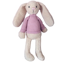 Ce Astm Fabriek Direct Prijs Lage Moq Animal Konijn Ontwerp Pluche Teddy Speelgoed Baby Baby Slapen Bunny Gevulde Poppen