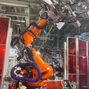 Système de <span class=keywords><strong>bras</strong></span> robotique <span class=keywords><strong>articulé</strong></span> contrôlé par PLC automatique KUKA pour le soudage de <span class=keywords><strong>micro</strong></span>-pièces de précision, instruments médicaux - Product Image 1