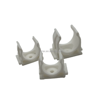 Collier de serrage en U en PVC blanc pour câble d'alimentation en eau, 20mm 25mm, fabriqué en Chine