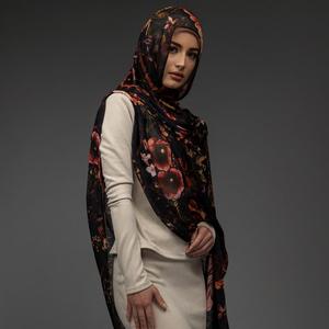 2026 New Muslim Modest <b>Print</b> Modal Hijab Custom Logo Shawl Customizable Soft <b>Islamic</b> Fashion Comfortable Stretchy - Product Image 1