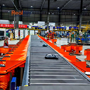 नए रियल की संकीर्ण बेल्ट सॉर्टर उच्च थ्रूपुट 8000pph स्वचालित पार्सल सॉर्टिंग सिस्टम ईकॉमर्स वेयरहाउस लॉजिस्टिक्स - Product Image 2