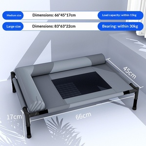 Cuccia da campeggio <span class=keywords><strong>per</strong></span> cani, lettino rialzato estivo con tenda rimovibile, lettino lavabile <span class=keywords><strong>per</strong></span> cani di <span class=keywords><strong>taglia</strong></span> <span class=keywords><strong>grande</strong></span> - Product Image 6