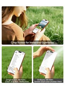 Protector de Pantalla de Vidrio Templado 3D Anti-Reflejante Benks AR para iPhone Serie 16 y 17 - Product Image 4
