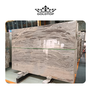 Goldtop Arabescato Grigio Rosa lastra di marmo lucidata superficie di lusso pietra naturale per la decorazione della parete e del pavimento della hall dell'hotel - Product Image 2