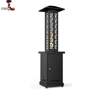 <span class=keywords><strong>Calentador</strong></span> de Patio Portátil de Acero con Forma de Pirámide de 13KW, <span class=keywords><strong>Calentador</strong></span> de Gas Propano para Exteriores con Tubo de Vidrio - Product Image 2