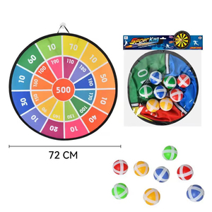 Câu đố đồ chơi nóng bán Chất lượng cao chuyên nghiệp Dartboard trò chơi thiết lập vải dính Bảng Phi Tiêu cha mẹ con tương tác đồ chơi - Product Image 3