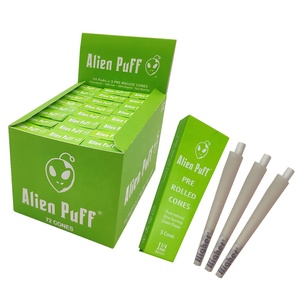 Custom filter tips and box OEM kingsize or 1 1/4 pre rolled cones